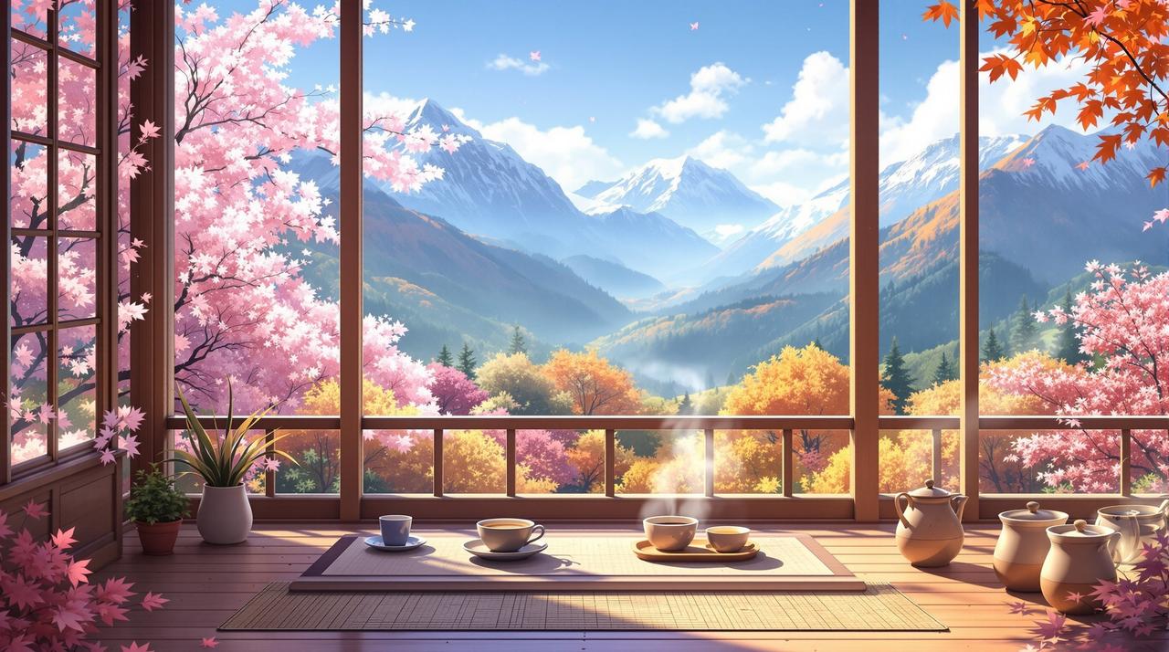 山间小店的四季